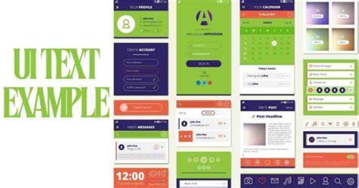 Ui and text