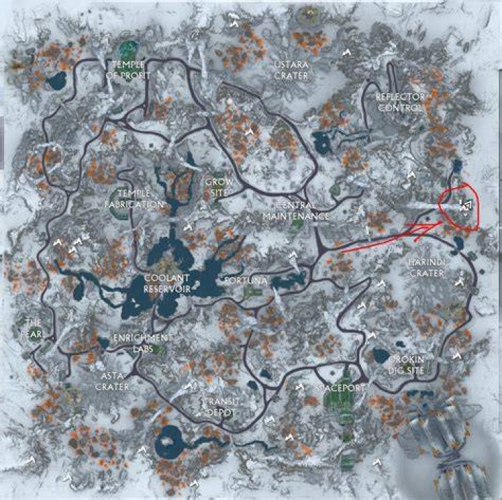 Warframe - Deck 12 Location