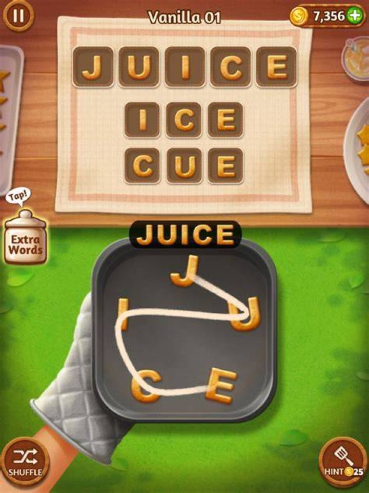 Word Cookies Stunning Chef-Turkey Level 20 Answers
