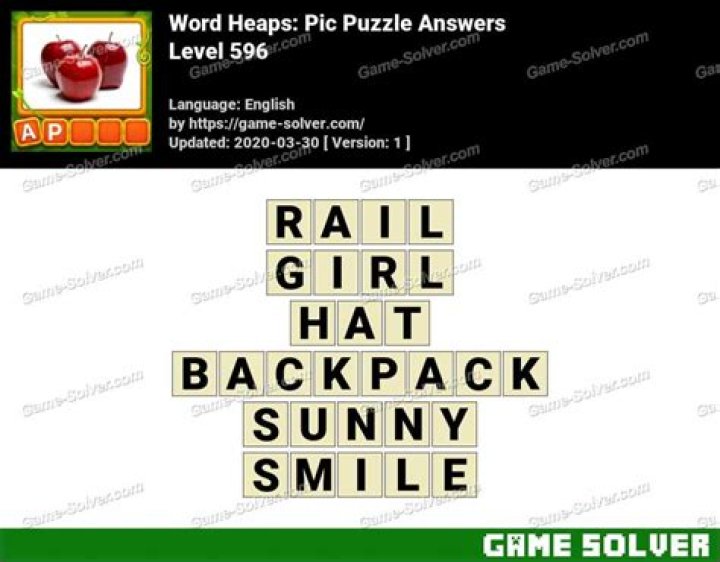 Word Heaps Pic Puzzle Level 98 Answers Word Heaps Pic Puzzle Level 98 Answers