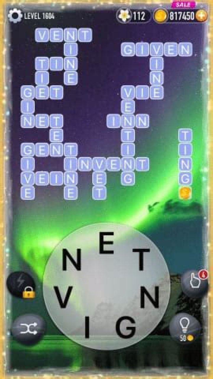 Word Stacks Level 1604 Answers