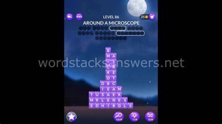 Word Stacks Level 86 Answers Word Stacks Level 86 Answers