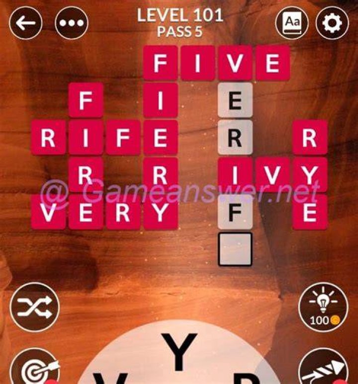 Wordscapes level 101
