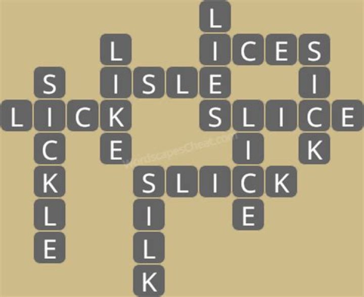 Wordscapes level 722
