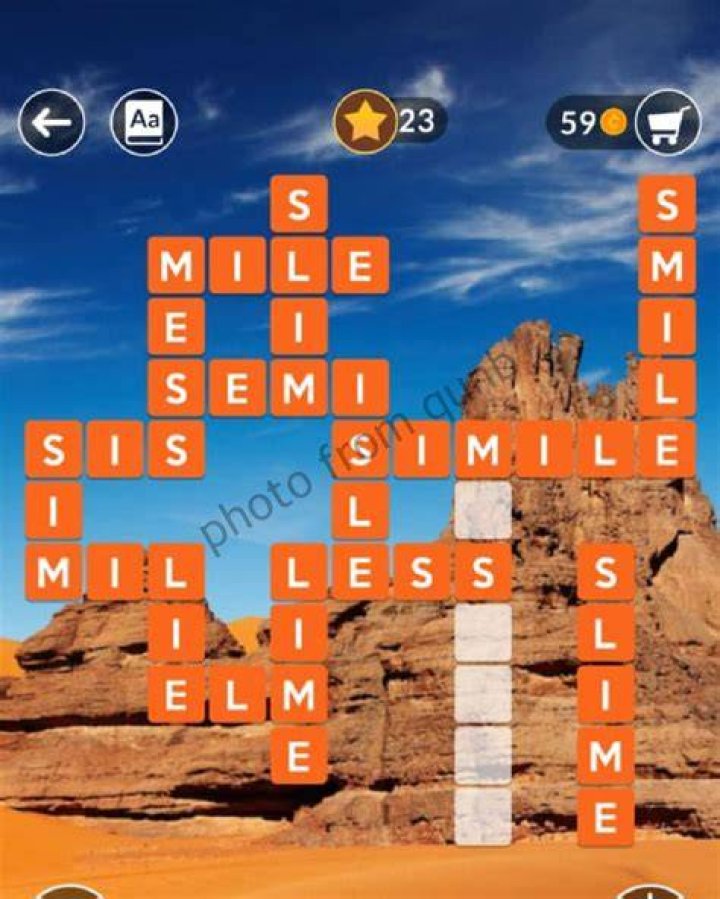 Wordscapes level 742