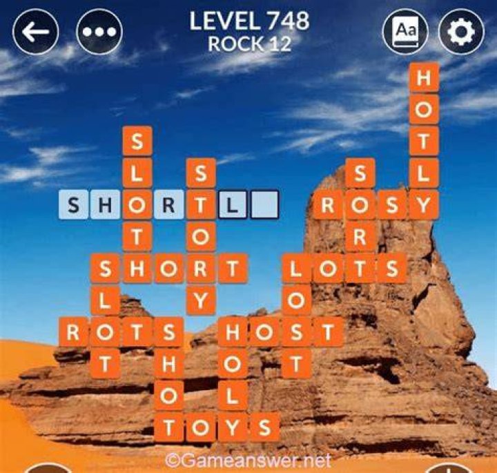 Wordscapes level 748